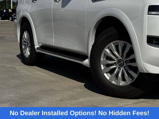 2024 Nissan Armada SV White at DeMontrond Ford