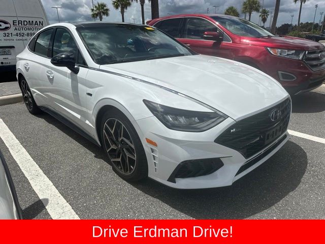 2023 Hyundai Sonata Blanco (Serenity White) Sedán Tracción delantera 8 velocidades Doble cloch