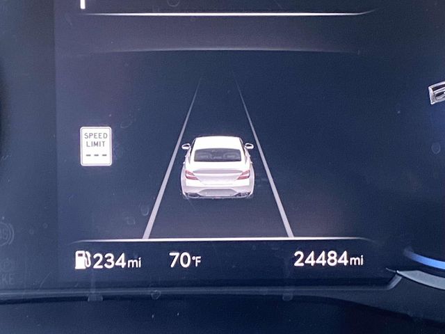 2025 Alta White Genesis G70 3.3T Sport Advanced RWD Sedan