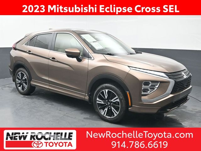Bronze Metallic 2023 Mitsubishi Eclipse Cross SEL S-AWC SUV / Crossover All-Wheel Drive Continuously Variable Transmission