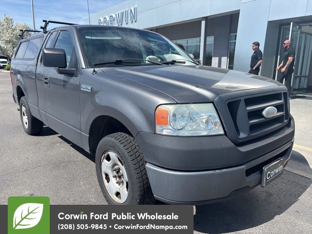 Blue 2006 Ford F-150 XL Pickup Truck Rear-Wheel Drive 4-Speed Automatic Overdrive