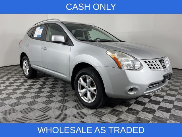 Brilliant Silver Metallic 2010 Nissan Rogue SL AWD SUV / Crossover All-Wheel Drive Continuously Variable Transmission