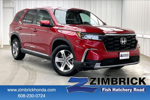 Radiant Red Metallic II 2025 Honda Pilot SUV / Crossover All-Wheel Drive Automatic