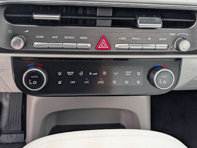 2026 Hyundai Palisade Hybrid Blue SEL Premium White at Baytown Hyundai
