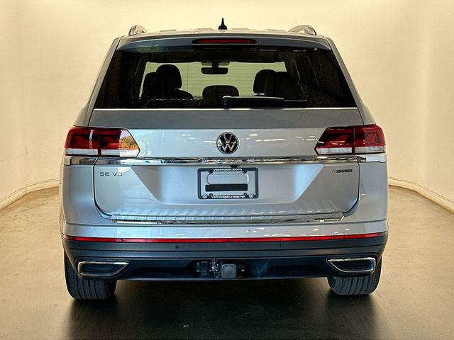 2023 Volkswagen Atlas 3.6L V6 SE w/Technology Silver at Subaru and VW of Moon Township