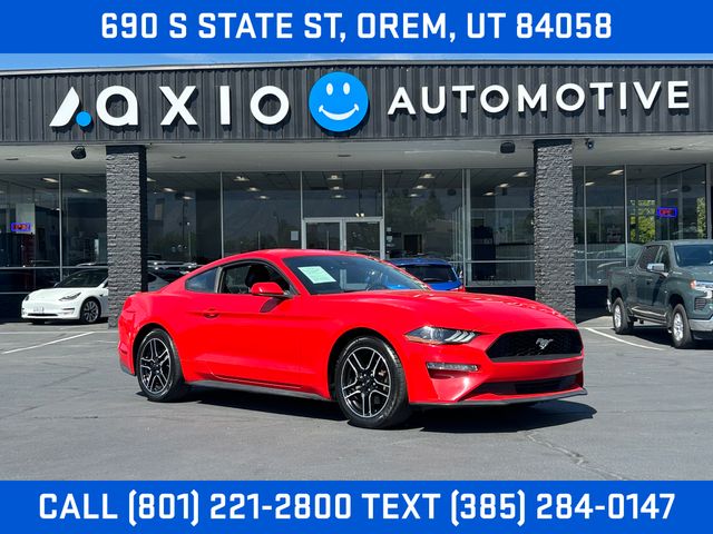 Race Red 2022 Ford Mustang EcoBoost Premium Fastback RWD Coupe Rear-Wheel Drive Automatic