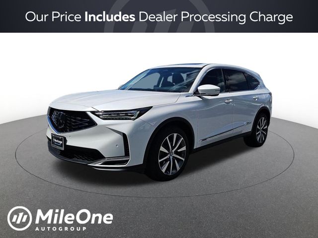 Gray (Platinum White Pearl,) 2025 Acura MDX SUV / Crossover All-Wheel Drive Automatic