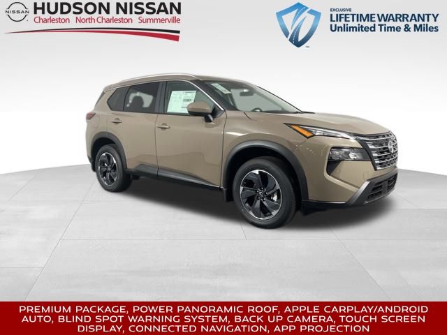 2025 Baja Storm Metallic Nissan Rogue SV FWD SUV