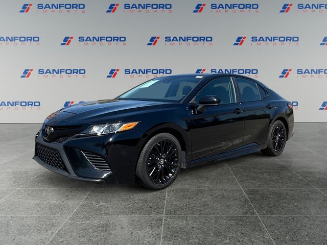Midnight Black Metallic 2020 Toyota Camry SE Nightshade FWD Sedan Front-Wheel Drive 8-Speed Automatic