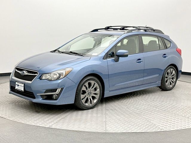 Quartz Blue Pearl 2015 Subaru Impreza 2.0i Sport Premium Hatchback Hatchback All-Wheel Drive Continuously Variable Transmission