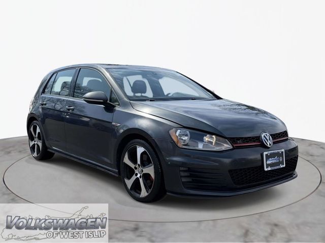 Steel Gray Metallic 2015 Volkswagen Golf GTI 2.0T SE 4-Door FWD Hatchback Front-Wheel Drive 6-Speed Dual Clutch