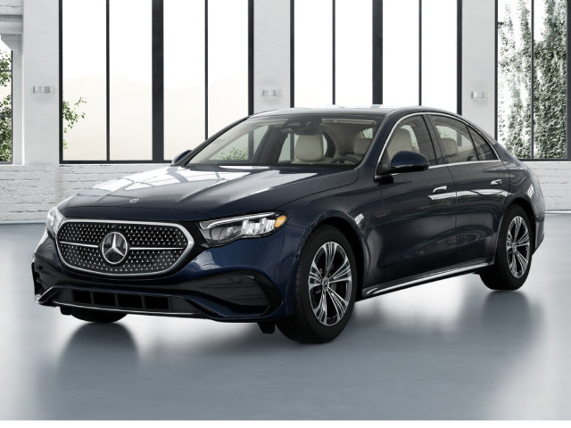 2026 Mercedes-Benz E 350 4MATIC Sedan Lease Special — 2027 Mercedes-Benz E 350 in Nautical Blue Metallic shown