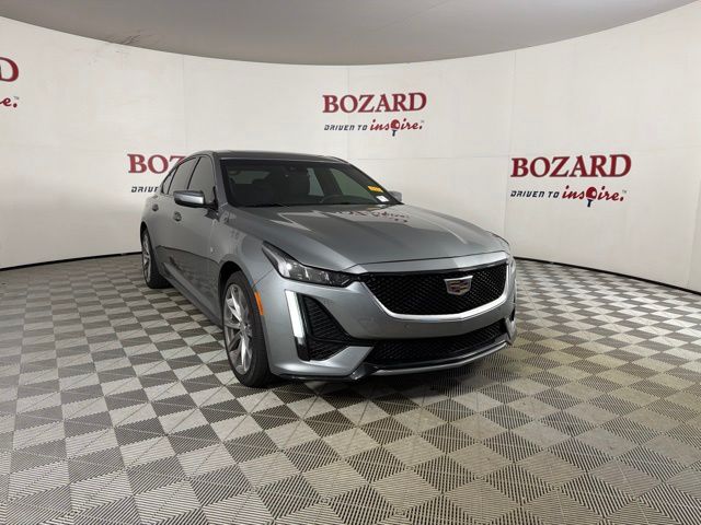 Argent Silver Metallic 2023 Cadillac CT5 Sedan All-Wheel Drive Automatic