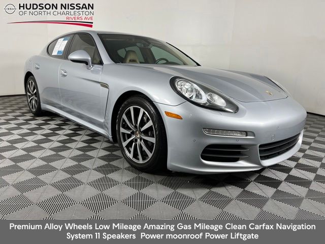 Silver 2015 Porsche Panamera Sedan All-Wheel Drive 7-Speed Automatic
