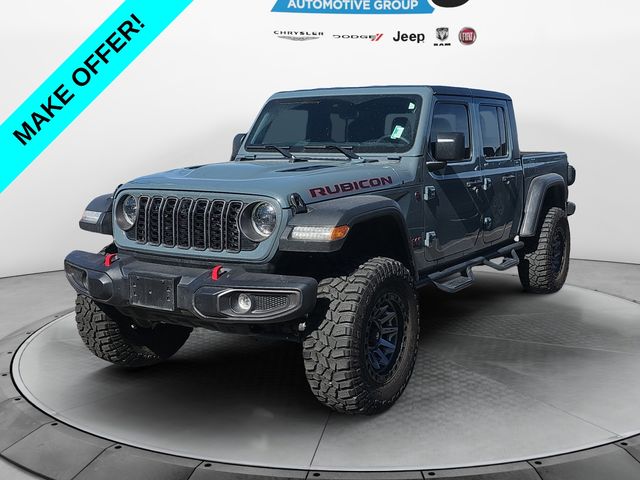 Anvil Clear Coat 2024 Jeep Gladiator Pickup Truck Four-Wheel Drive 8-Speed Automatic