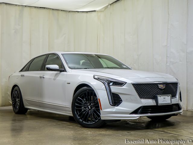 Crystal White 2020 Cadillac CT6-V Sedan All-Wheel Drive Automatic