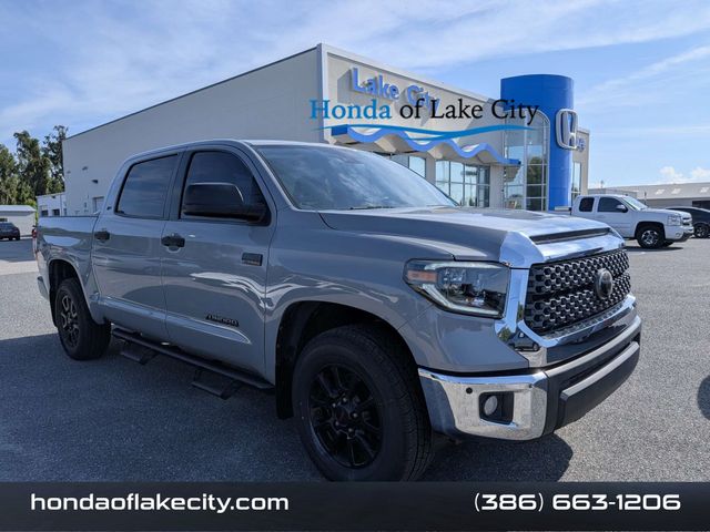 Cement Gray 2021 Toyota Tundra Pickup Truck Four-Wheel Drive 6-Speed Automatic