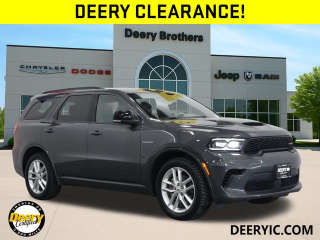 Vapor Gray 2025 Dodge Durango R/T Plus AWD SUV / Crossover All-Wheel Drive 8-Speed Automatic