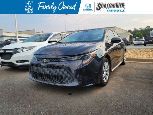 Black Sand Pearl 2021 Toyota Corolla Sedan Front-Wheel Drive Continuously Variable Transmission