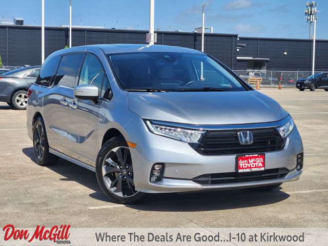Silver 2023 Honda Odyssey Minivan Front-Wheel Drive Automatic