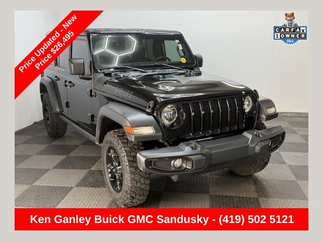 Black Clearcoat 2021 Jeep Wrangler SUV / Crossover Four-Wheel Drive 6-Speed Manual
