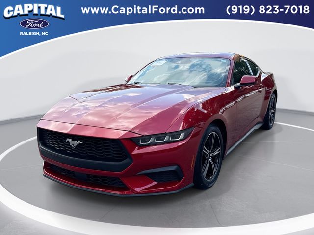 Red Metallic 2024 Ford Mustang Coupe Rear-Wheel Drive Automatic
