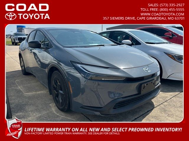 Guardian Gray 2026 Toyota Prius Hatchback Front-Wheel Drive Continuously Variable Transmission
