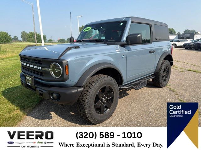 Blue (Azure Gray Metallic) 2024 Ford Bronco SUV / Crossover Four-Wheel Drive Automatic