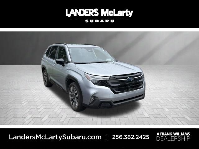 Ice Silver Metallic 2025 Subaru Forester SUV / Crossover All-Wheel Drive Continuously Variable Transmission