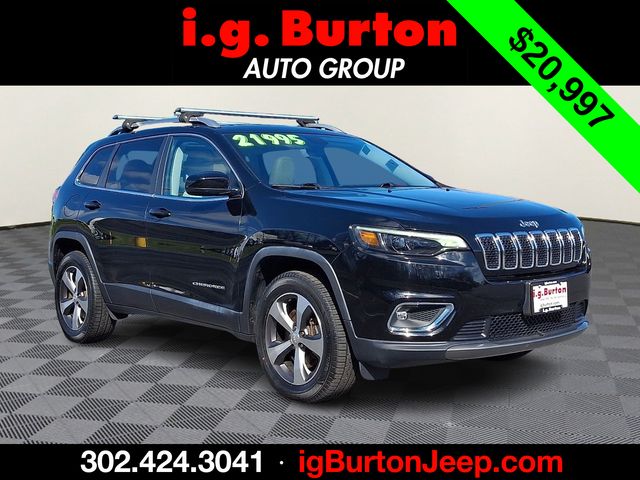 Diamond Black Crystal Pearlcoat 2020 Jeep Cherokee Limited 4WD SUV / Crossover Four-Wheel Drive 9-Speed Automatic