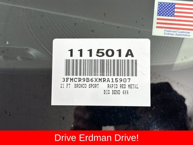 Used 2021 Ford Bronco Sport SUV