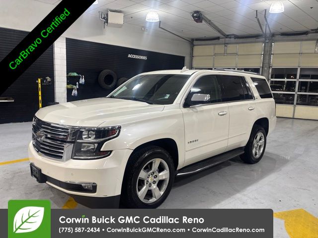 White Diamond Clearcoat 2015 Chevrolet Tahoe SUV / Crossover Four-Wheel Drive 6-Speed Automatic Overdrive
