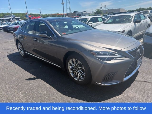 Silver 2022 Lexus LS 500 AWD Sedan All-Wheel Drive Automatic