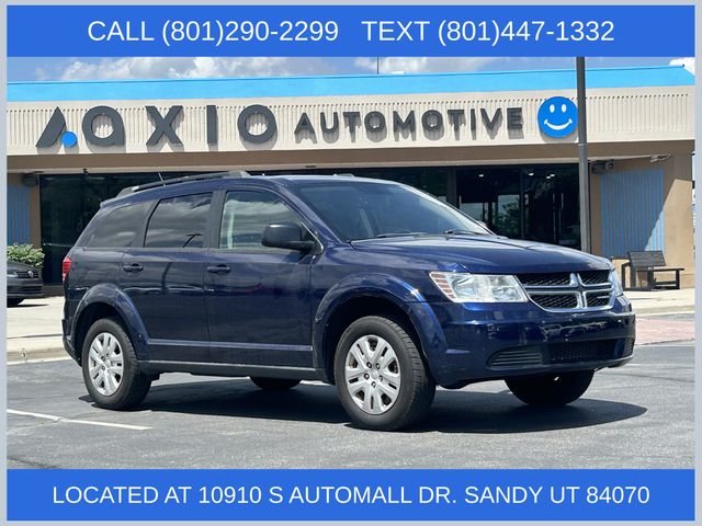 Contusion Blue Pearlcoat 2017 Dodge Journey SUV / Crossover Front-Wheel Drive 4-Speed Automatic