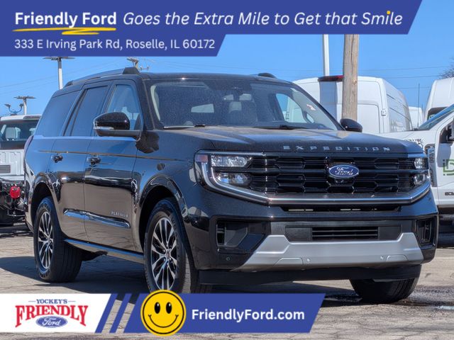 Agate Black Metallic 2025 Ford Expedition SUV / Crossover Four-Wheel Drive Automatic