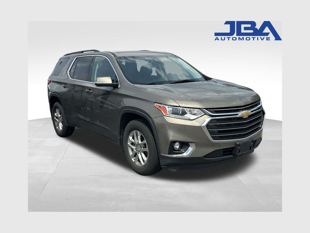 Stone Gray Metallic 2020 Chevrolet Traverse LT Cloth FWD SUV / Crossover Front-Wheel Drive 9-Speed Automatic