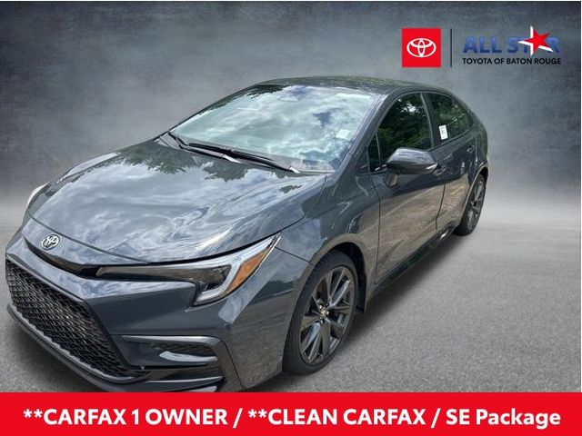 Underground 2026 Toyota Corolla SE FWD Sedan Front-Wheel Drive Continuously Variable Transmission