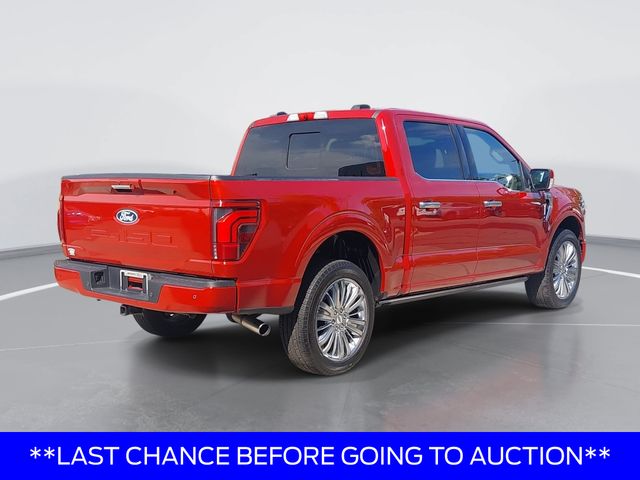 Used 2024 Red Ford Platinum image 3