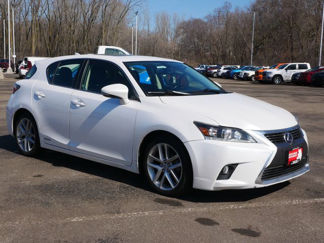 Eminent White Pearl 2017 Lexus CT Hybrid 200h FWD Wagon Front-Wheel Drive Continuously Variable Transmission