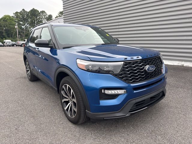 Blue Metallic 2023 Ford Explorer ST AWD SUV / Crossover All-Wheel Drive Automatic