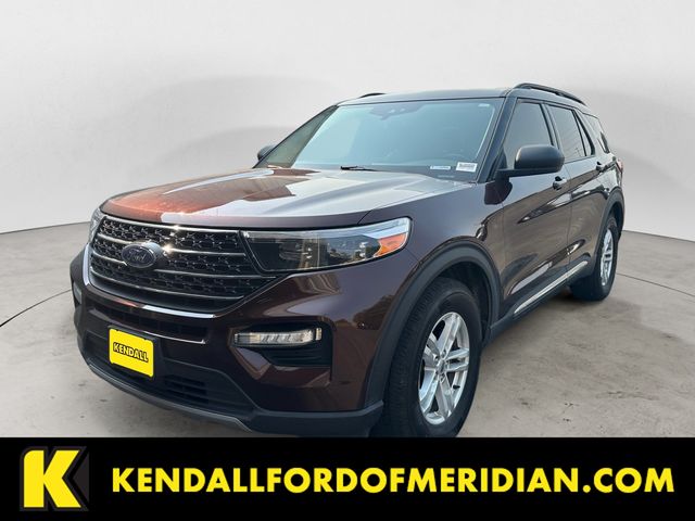 Red (Copper Metallic) 2020 Ford Explorer SUV / Crossover All-Wheel Drive Automatic