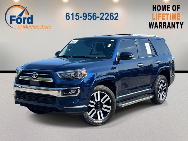 Nautical Blue Metallic 2024 Toyota 4Runner SUV / Crossover All-Wheel Drive 5-Speed Automatic