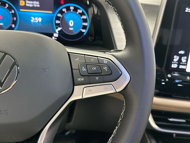 2026 Volkswagen Atlas Cross Sport 2.0T SE w/Technology White/off-white at Sutliff Volkswagen
