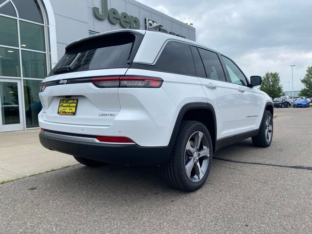 2026 Jeep Grand Cherokee Limited - Bright White Clearcoat exterior view 5