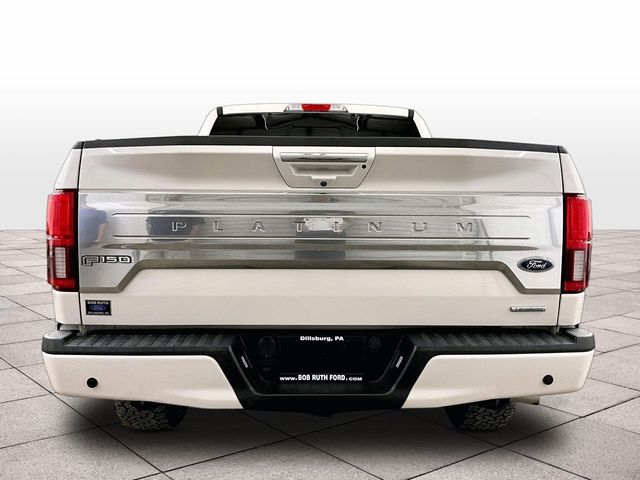 2018 Ford F-150 Platinum White at Luther Ford