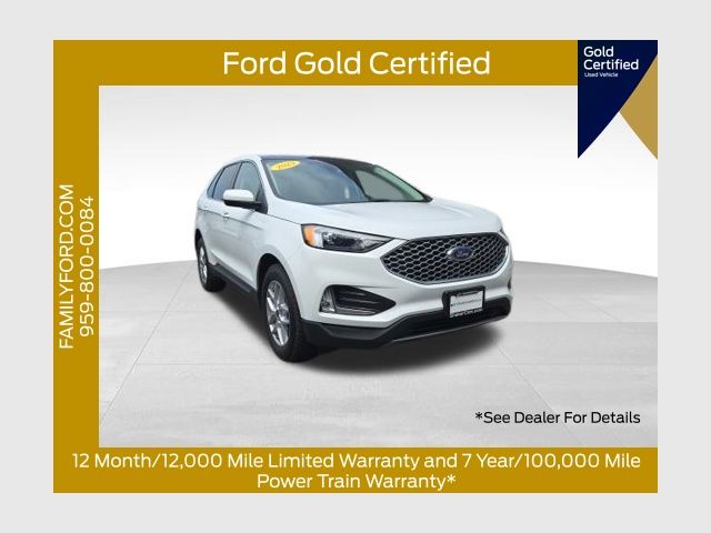 Oxford White 2023 Ford Edge SEL AWD SUV / Crossover All-Wheel Drive 8-Speed Automatic