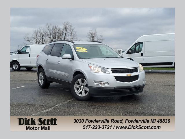 Blade Silver Metallic 2010 Chevrolet Traverse 1LT FWD SUV / Crossover Front-Wheel Drive 6-Speed Automatic Overdrive