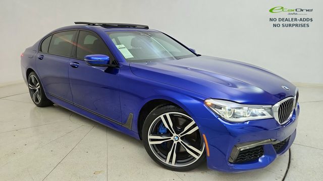 San Marino Blue Metallic 2018 BMW 7 Series 750i RWD Sedan Rear-Wheel Drive 8-Speed Automatic