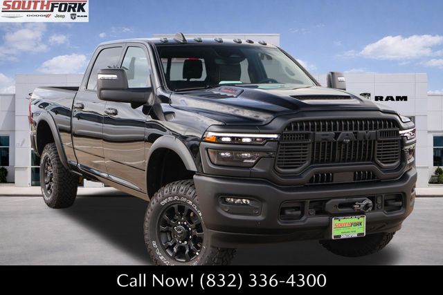 Diamond Black Crystal Pearlcoat 2026 RAM 2500 Power Wagon Crew Cab 4WD Pickup Truck Four-Wheel Drive 8-Speed Automatic