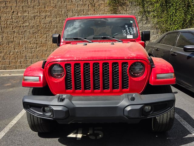 Used 2021 Red Jeep Unlimited Sahara 4xe image 2